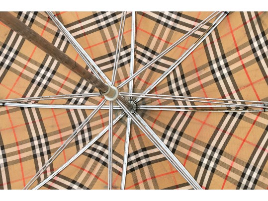 Burberry Fabulous Vintage Plaid Umbrella