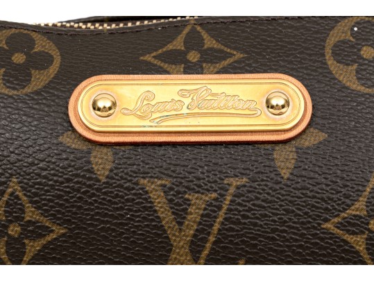 Louis Vuitton Paris Handsome Zip Top Logo Handbag, Made In USA