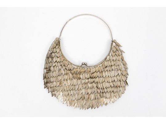 Moyna, Bouganvilla Fun Fringed Top Handle Dress Bags