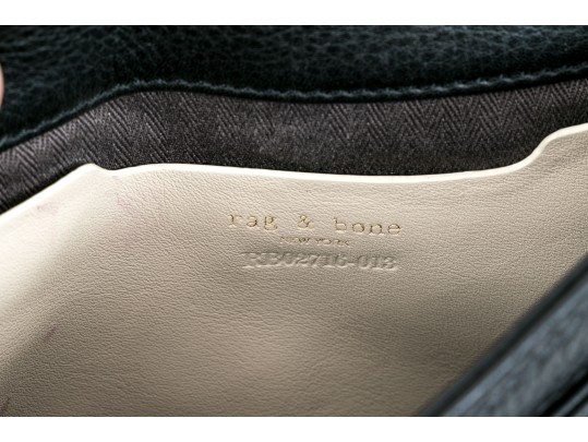 Lot Of Blue Leather Furla And Black Leather Rag & Bone Shoulder Bags