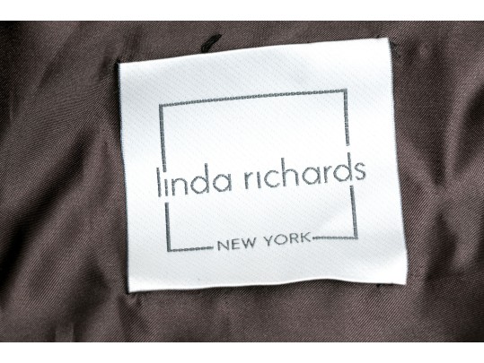 Linda Richards NY Beautiful Raccoon And Rabbit Leopard Print Jacket, Size S