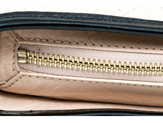 Chanel Striking Black And Tan Leather Gabrielle Hobo Bag