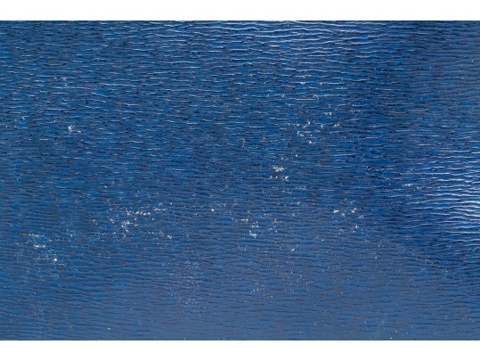 Longchamp Striking Navy Blue Leather Top Handle Tote Bag, Pinkish Red Interior