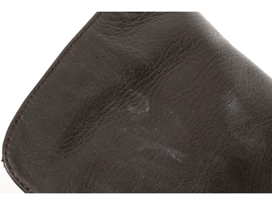 Stuart Weitzman Handsome Brown Leather And Stretch Knee High Pull On Boot, Size 8M