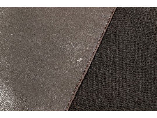 Stuart Weitzman Handsome Brown Leather And Stretch Knee High Pull On Boot, Size 8M