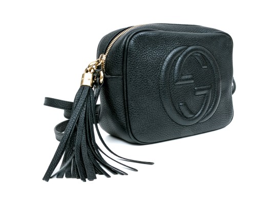 Gucci Classic Leather Top Zip Shoulder Bag
