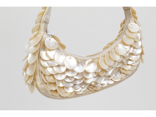 Moyna, Bouganvilla Fun Fringed Top Handle Dress Bags