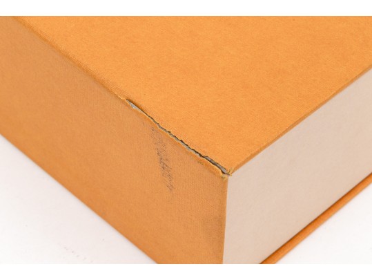 Louis Vuitton Handsome Damier Ebene Black Belt, 90/35, With Box