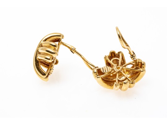 Tiffany & Co. 18k Yellow Gold Classic Ribbed 