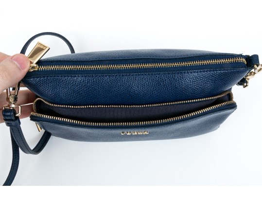 Lot Of Blue Leather Furla And Black Leather Rag & Bone Shoulder Bags