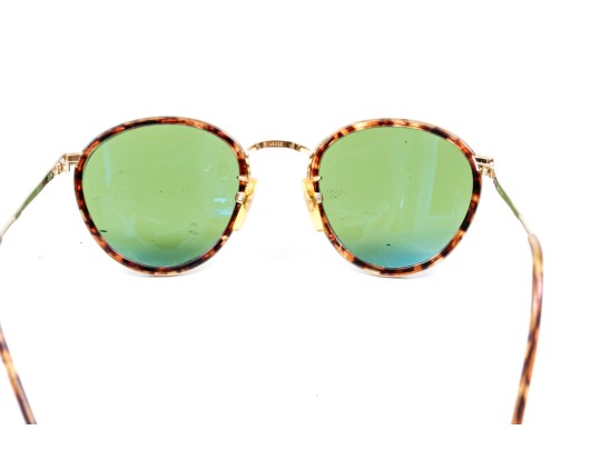 Giorgio Armani Fabulous Tortoise And Metal Framed Vintage Sunglasses, With Case