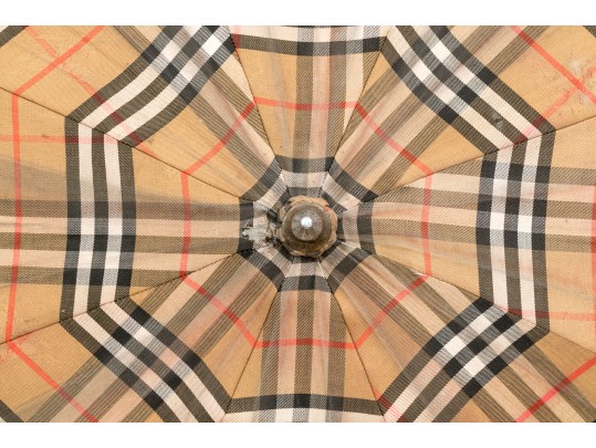Burberry Fabulous Vintage Plaid Umbrella