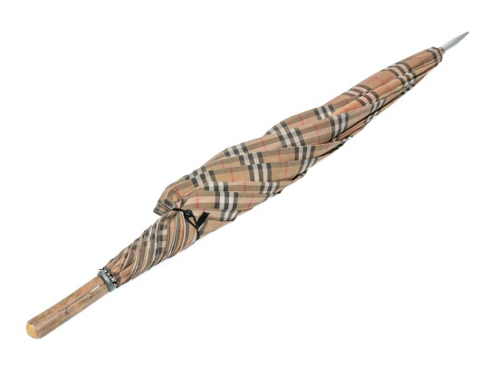Burberry Fabulous Vintage Plaid Umbrella