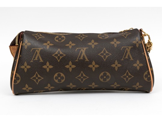 Louis Vuitton Paris Handsome Zip Top Logo Handbag, Made In USA