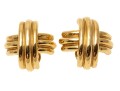 Tiffany & Co. 18k Yellow Gold Classic Ribbed 
