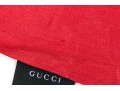 Gucci Beautiful Red Silk Ultra Long, Narrow Scarf And/or Belt