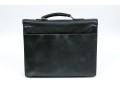 Louis Vuitton Handsome Black Leather Briefcase