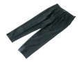 Chanel Handsome Black Wool Pants, Size 44