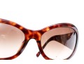 Bulgari Beautiful Bedazzled Tortoise Acrylic Sunglasses, With Case