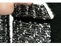 Chanel Striking Black And White Tweed Jacket, Size 36