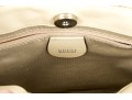 Gucci Lovely Woven Ivory Leather Bamboo Top Handle Bag