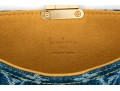 Louis Vuitton Fabulous Denim Logo And Suede Lined Bag