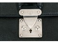 Louis Vuitton Handsome Black Leather Briefcase