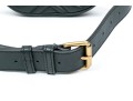 Gucci Striking Black Quilted Leather Marmot Belt Bag