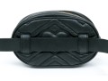 Gucci Striking Black Quilted Leather Marmot Belt Bag