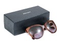 Prada Fabulous Brown Acrylic Tortoiseshell Sunglasses