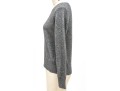 Burberry Classic Grey Cashmere Sweater, Size Large