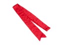 Gucci Beautiful Red Silk Ultra Long, Narrow Scarf And/or Belt