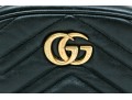 Gucci Striking Black Quilted Leather Marmot Belt Bag