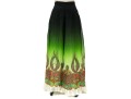 Etro Striking Black And Green Ombre Maxi Skirt, Size 40, $1200 Retail