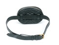 Gucci Striking Black Quilted Leather Marmot Belt Bag