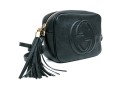 Gucci Classic Leather Top Zip Shoulder Bag