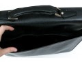 Louis Vuitton Handsome Black Leather Briefcase