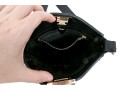 Valentino Bold Studded Black Leather Shoulder Bag
