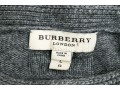 Burberry Classic Grey Cashmere Sweater, Size Large