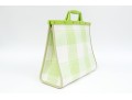 Etro Beautiful Green And White Embroidered Top Handle Tote Bag, Retail $2050