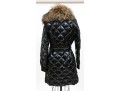Moncler Beautiful Black Quilted Down Parka, Belted With Hood