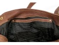 Prada Wonderful Brown Deerskin Hobo Bag