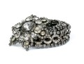 Fabulous Vintage Metal And Rhinestone Adjustable Belt