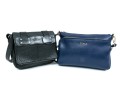 Lot Of Blue Leather Furla And Black Leather Rag & Bone Shoulder Bags