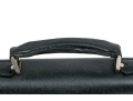 Louis Vuitton Handsome Black Leather Briefcase