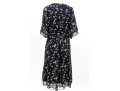Ralph Lauren Blue Chiffon Floral Dress, Size 6