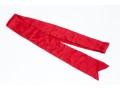 Gucci Beautiful Red Silk Ultra Long, Narrow Scarf And/or Belt