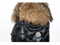 Moncler Beautiful Black Quilted Down Parka, Belted With Hood