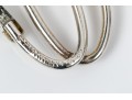 Tiffany & Co. Striking Sterling Silver Beautiful Undulating Link And Ball Bracelet