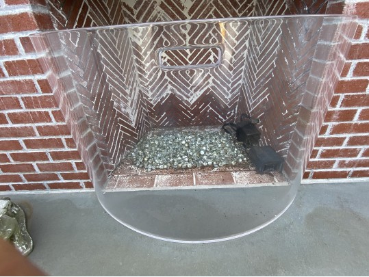 Awesome Outdoor Resin Arched Fire Screen